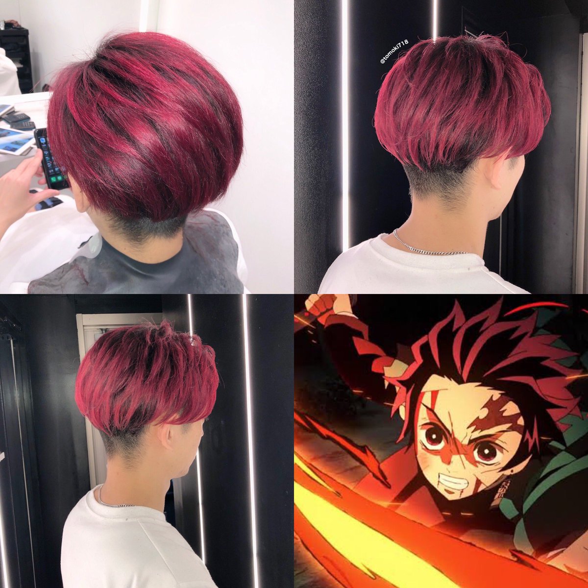 toomki718's tweet image. 炭治郎カラー🔥

炭治郎カラーリピート！！

🔥火の神神楽🔥

#TOMOのヘアカタ #鬼滅カラー #鬼滅の刃カラー #アニ髪 #炭治郎 #炭治郎カラー #レッドカラー