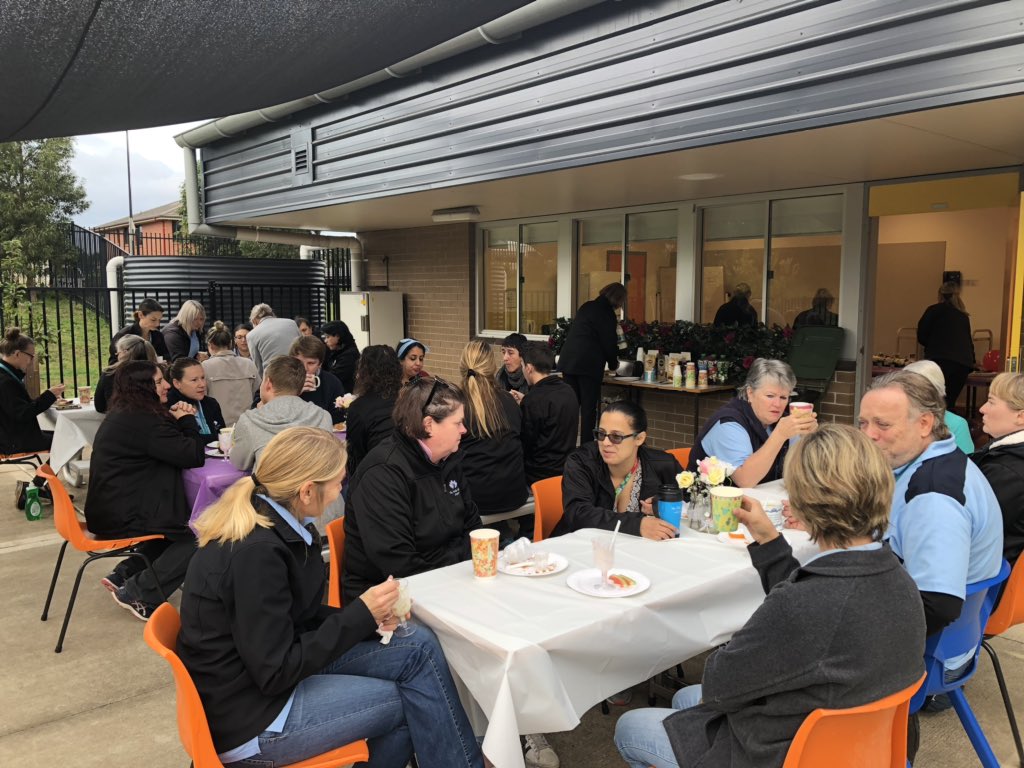 The Ponds School participating in Mental Health Awareness Week culminating in a fantastic Wellbeing breakfast. Believe, Learn, Achieve @The Ponds School