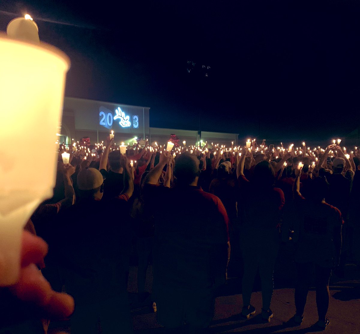 CoachKiJ's tweet image. Burleson love just hits different❤️. A community that picks each other up through the toughest of times. #Flyhightre