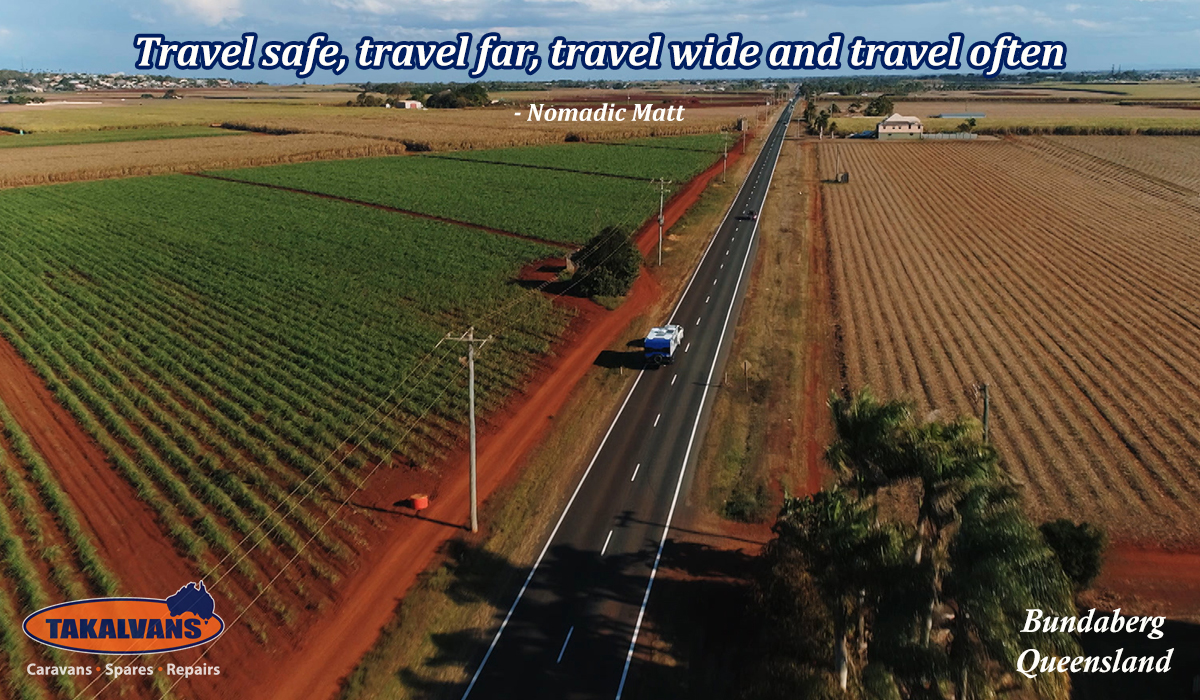 Takalvans's tweet photo. Travel safe, travel far, travel wide and travel often!
#quotes #travelquotes #travel #familytravel #tourism #tourismqld #caravan #caravanning #caravanlife #caravanadventures #traveloz #exploreoz #discoveroz #takalvans #newagebundaberg #newagecaravans #familyadventures #bundaberg https://t.co/cN4RgVtkCX