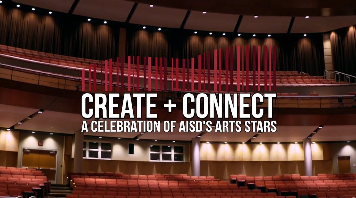 AustinISD's tweet photo. Create + Connect: A Celebration of AISD's Arts Stars
Watch at live now at https://t.co/4NGkszYBvL as we celebrate the art that #AISDProud students have continued to make amidst all recent challenges!
https://t.co/4XgbS1ZF3p
#VirtualPAC #WeAreAISD #SomosAISD
@AISDArts https://t.co/UF0Tzf5aKc