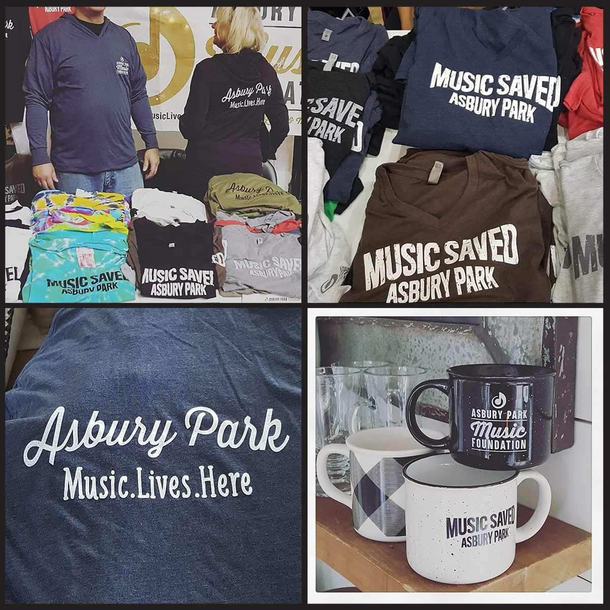 Get your Father's Day gifts here! Is your Dad a big coffee drinker? Then you know he’s going to love drinking his morning cuppa joe from one of our big campfire mugs! Head to AsburyParkMusicLives.org/shop to select the perfect gift today!