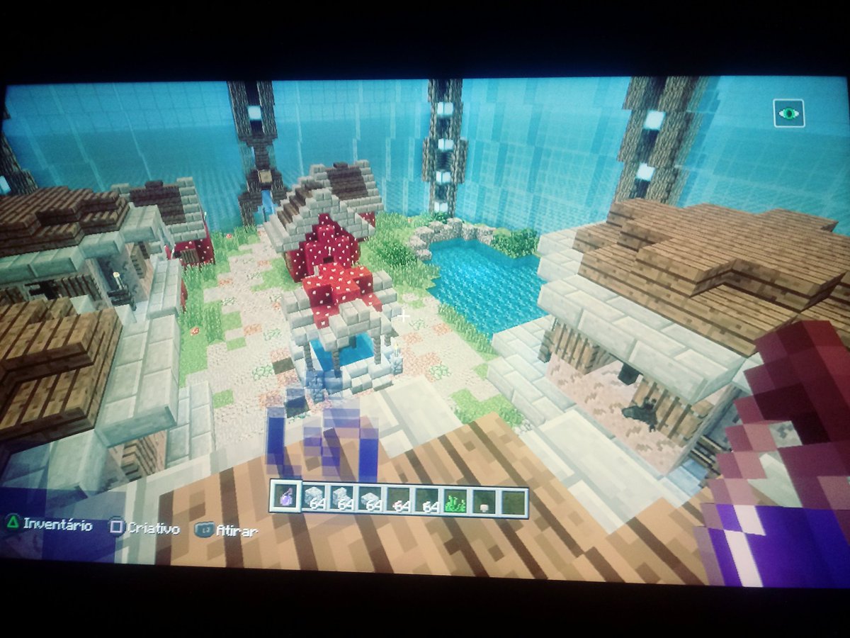 Caique77040696's tweet photo. @netolab_ Meu nome é Caique e tenho 14 anos, fiz essa cupula em baixo d'agua com a ajuda do meu irmão Gabriel de 08 anos.
Deu trabalho secar a cupula por dentro, mas queria muito participar do desafio, e se tiver sorte talvez até aparecer no video.
Ja que sou um Professional Minecrafter. https://t.co/Ie4vUmxInu
