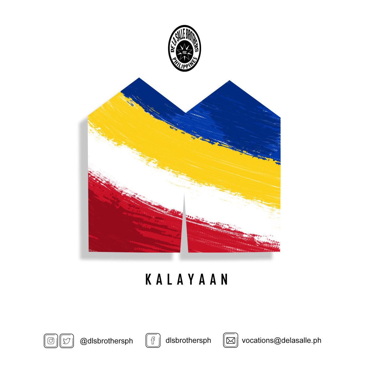 DLSBrothersPH's tweet photo. Noong ika-12 ng Hunyo taong 1898, idineklara ng Pilipinas ang kanyang kasarinlan. Lumipas ang 122 taon, Pilipino, tunay ka bang malaya?

#FSCvocations https://t.co/7CJTSOSKfu