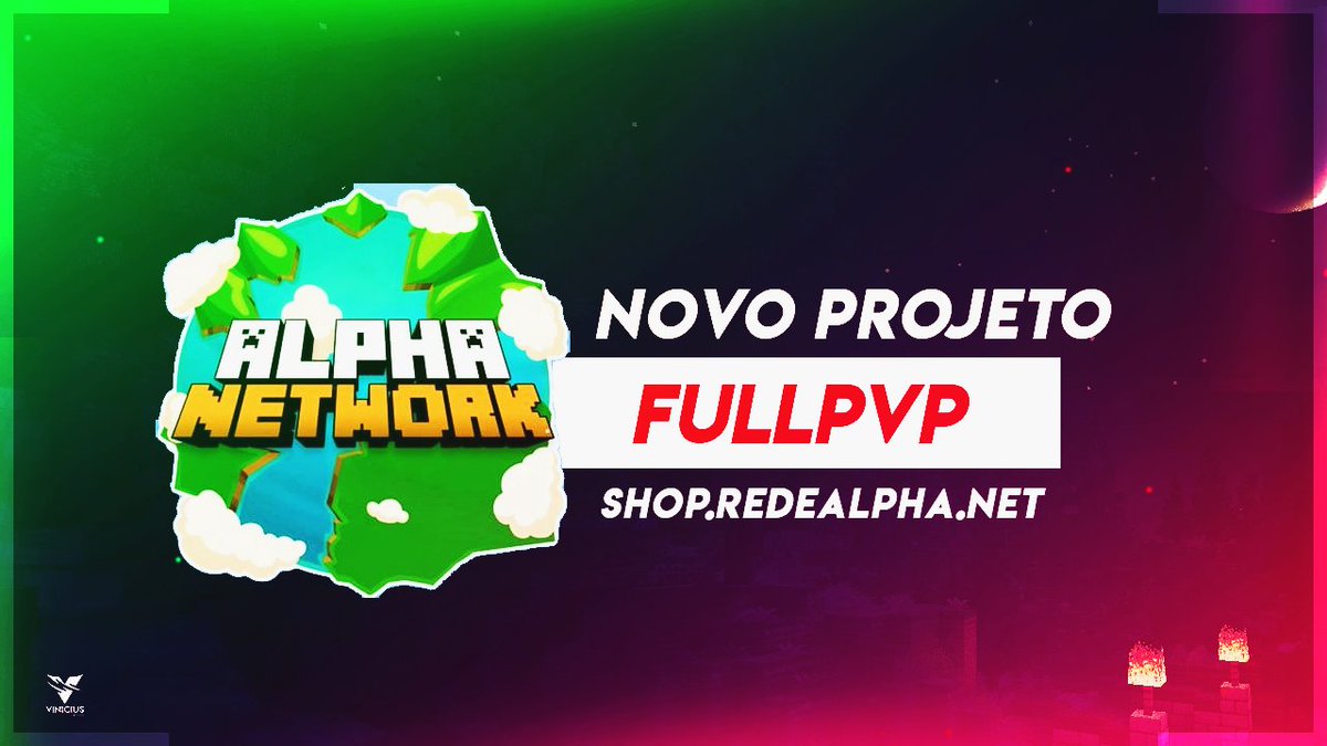 Mais um Serviço Feito!
Cliente: <a href="/AlphaNetworkk/">Dexxterzin</a> @VsfPedroso
Não perca tempo, compre artes para o seu servidor.