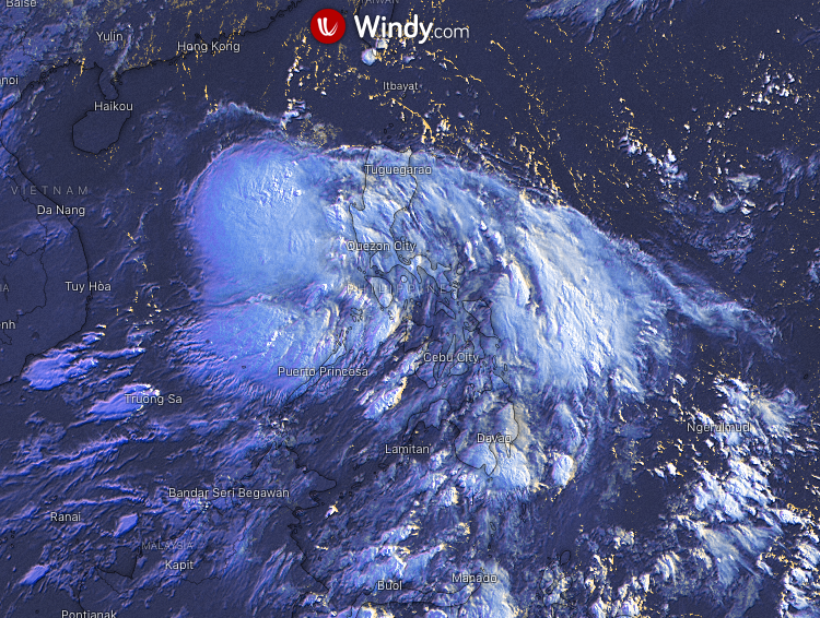 WeatherPH's tweet photo. TD #ButchoyPH currently over Northwestern Zambales as it starts to emerge over the West PH Sea…expected to exit the Philippine Area of Responsibility (PAR) by tomorrow, Saturday morning.

For more info, please visit: https://t.co/2hlbXbbkZp

Stay safe as always! #WeatherAlert https://t.co/BpXBIjSOFo