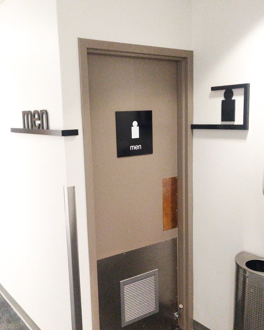 BehrendsGroup's tweet image. Custom restroom signs. #washroomsign #restroomsigns #yegarchitecture #yycarchitecture #interiordesign #yeg #yyc #mensroom #behrends #behrendsgroup #behrendsbronze
