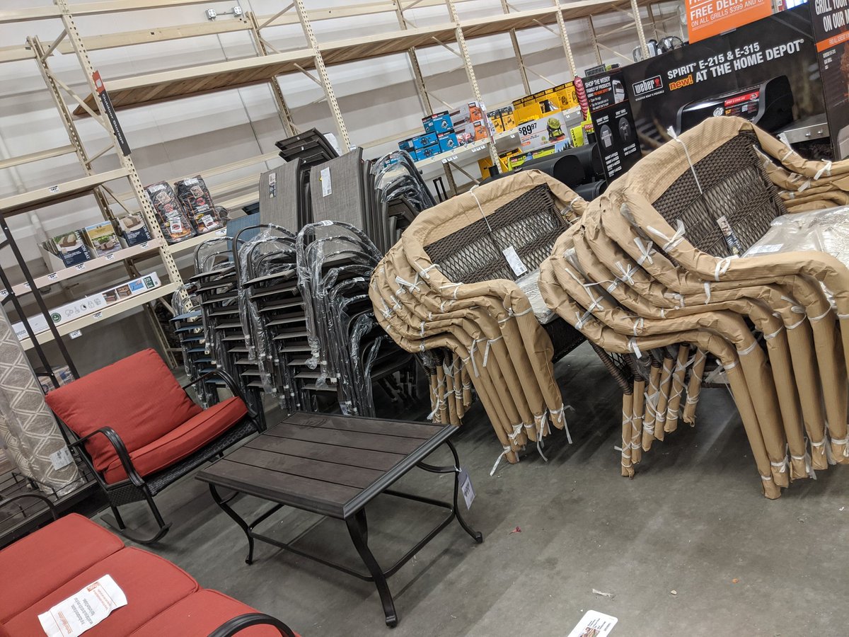 Patio is back in stock for the weekend!