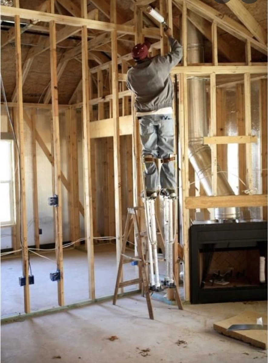 Julio just needed a couple of more inches.  Getting creative to get the job done.  Let us complete your next project.  We got the right team.  #houstonbuilder #remodel #houston #homeconstruction #whitewallconstruction #whitewallregroup #whitewallrealestategroup #latinarealtor