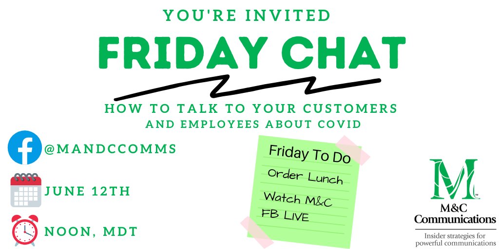 MandCComms's tweet photo. Be sure to join us on your lunch break tomorrow!

#CBDPR #CBD #BrandProtection #MediaTraining #CrisisCommunications https://t.co/KIqfcPQEOk