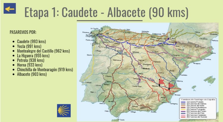 Alcazaryserrano's tweet photo. Primera etapa concluida, peregrinos del Alcázar. Ayer anduvimos 92 km pasamos Albacete. Mirar en el mapa todo lo que recorrimos, CAMPEONES. Objetivo de los próximos días, pasar el pueblo del profe Rafa (El Provencio) y llegar a El Toboso. BUEN CAMINO PEREGRINO. https://t.co/8pJOkAe4aU