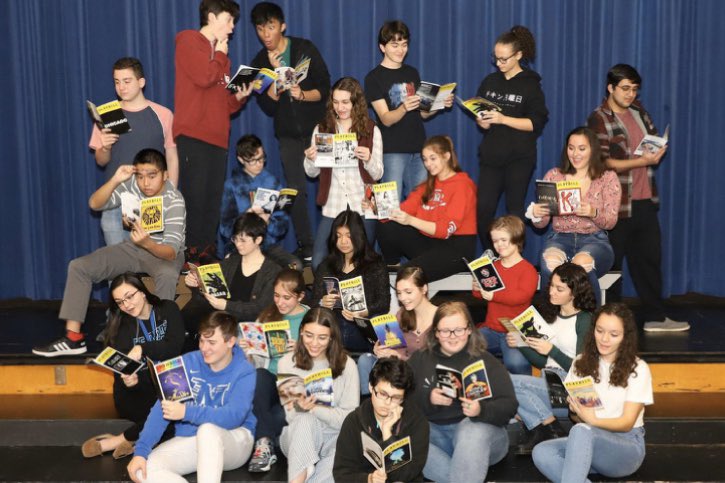 Really loving the Drama Club picture from the yearbook!