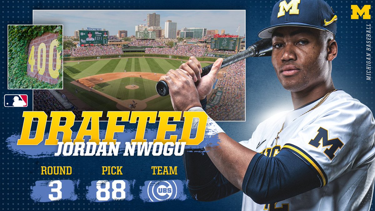 🚨DUDE ALERT🚨

@jg500087 is destined for the North Side! 

The most dangerous leadoff man in college baseball is headed to the <a href="/Cubs/">Chicago Cubs</a> 

Way to go JG!

#GoBlue #BlueCrew #ProBlue