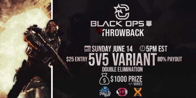 Cheetowunga's tweet image. Lord of the Throwbacks #2

❌NO PAST THROWBACK WINNERS❌

🎮Black Ops 4 5v5 Variant 

🗓Sunday June 14th - 5:00 PM EST

🕹PS4

🎁MVP Prize @RespawnProducts Chair*
 
💵$25 Entry - DM to signup

❗️BO5 Winners - BO3 Losers

🎥T8 Casted by @IHOLDSHIFT 

Seed based off of signup order