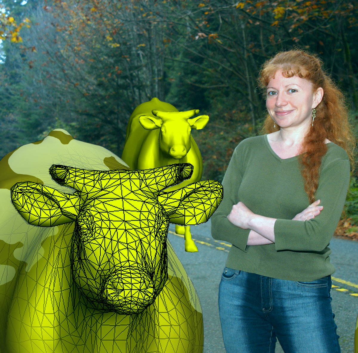 UBC_CS's tweet photo. How meshed cows helped get @UBC Computer Science Prof. Alla Sheffer inducted into the ACM @siggraph Academy. #ubc #computerscience #remeshing #parameterization
https://t.co/p0ehCAXEoa https://t.co/qI8he9oUUV