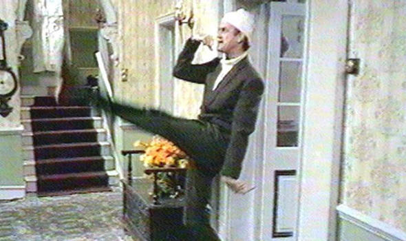 radsy_au's tweet photo. #FawltyTowers had racist characters and racist language. That was the point. They were the object of the mockery. If you can't differentiate between subject and object, you have no business appointing yourself a censor on behalf of those who do. https://t.co/AOlo3LDK0u