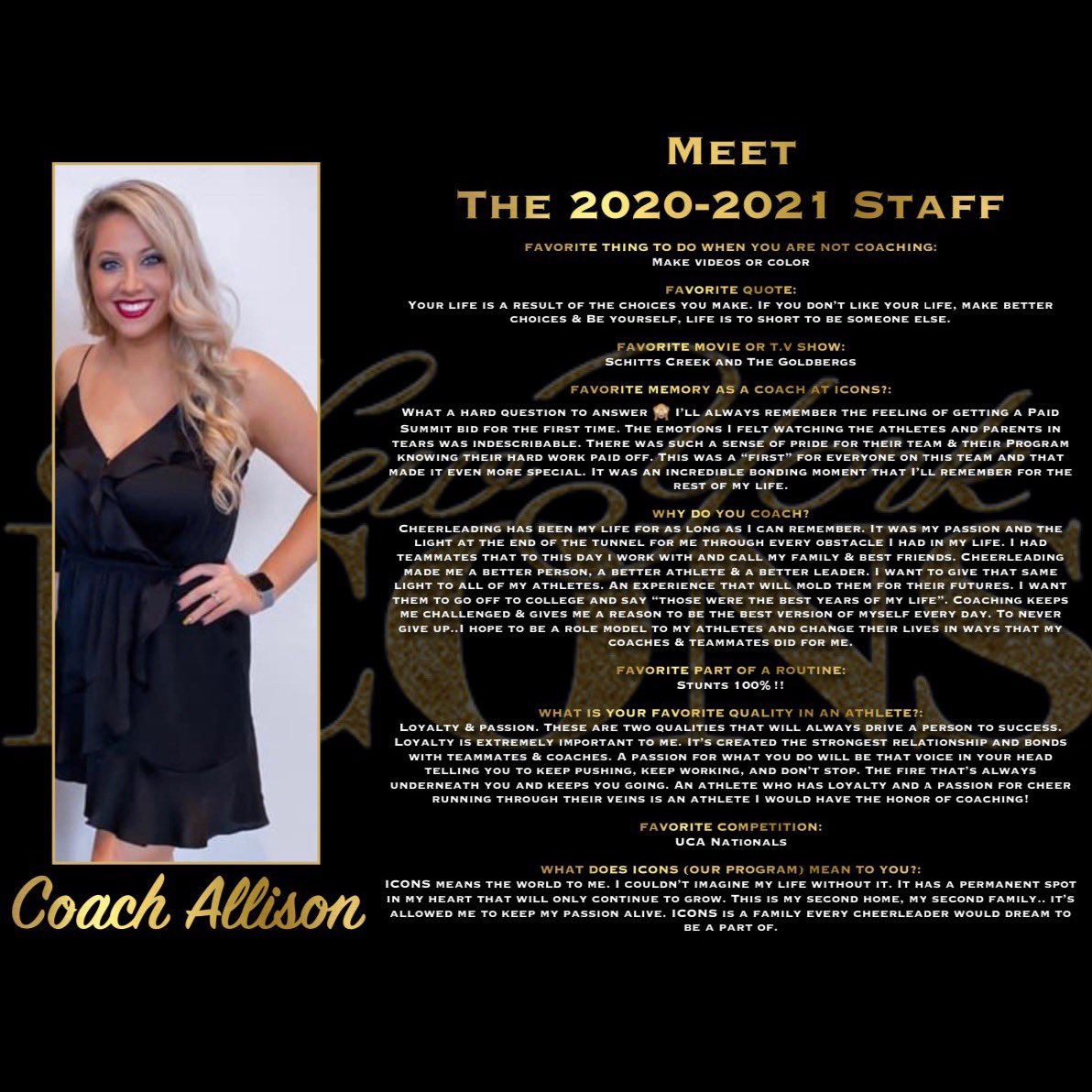 Meet Coach Allison!💛🌟💛#ALLINseason6 #GoldVibes  #nyiconsrochester #nyiconsfairport #IconsTribe
@nyiconsrochester <a href="/nyiconsfairport/">NEW YORK ICONS FAIRPORT</a>