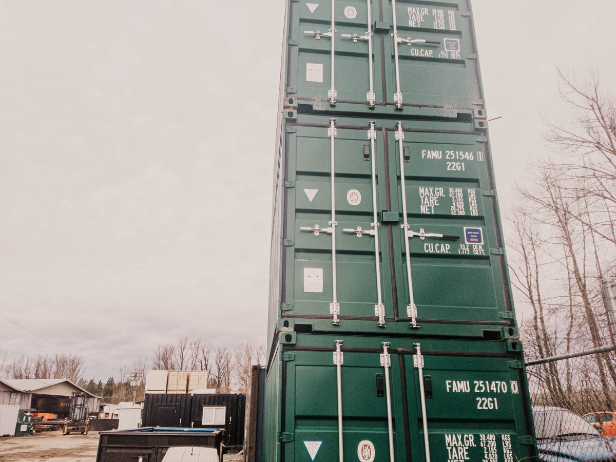ModproContainer's tweet image. It's hard to run out of storage space when you can just keep going up and up!
#modpro #shippingcontainer #containers #seacan #modularbuilding #containermodifications