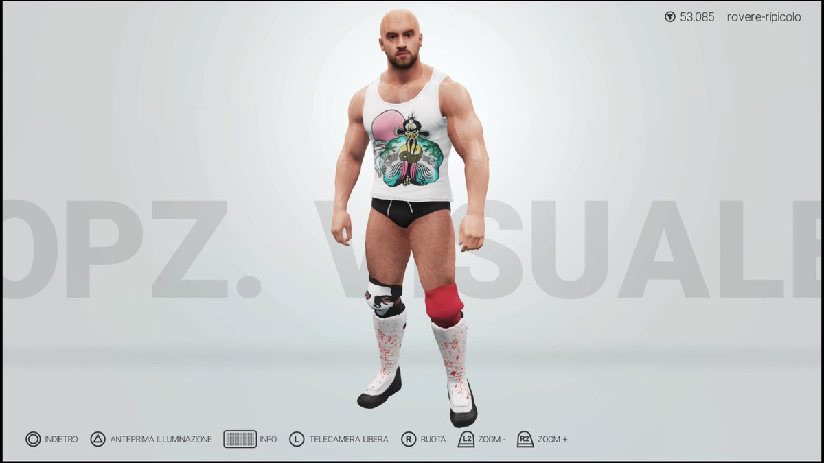 enzoanimal90's tweet photo. The Dirty Daddy, Chris Dickinson is coming💀. #WWE2K19 #PS4 #DickStrings #DirtyDaddy #Pazuzu https://t.co/N48EPe83Nw