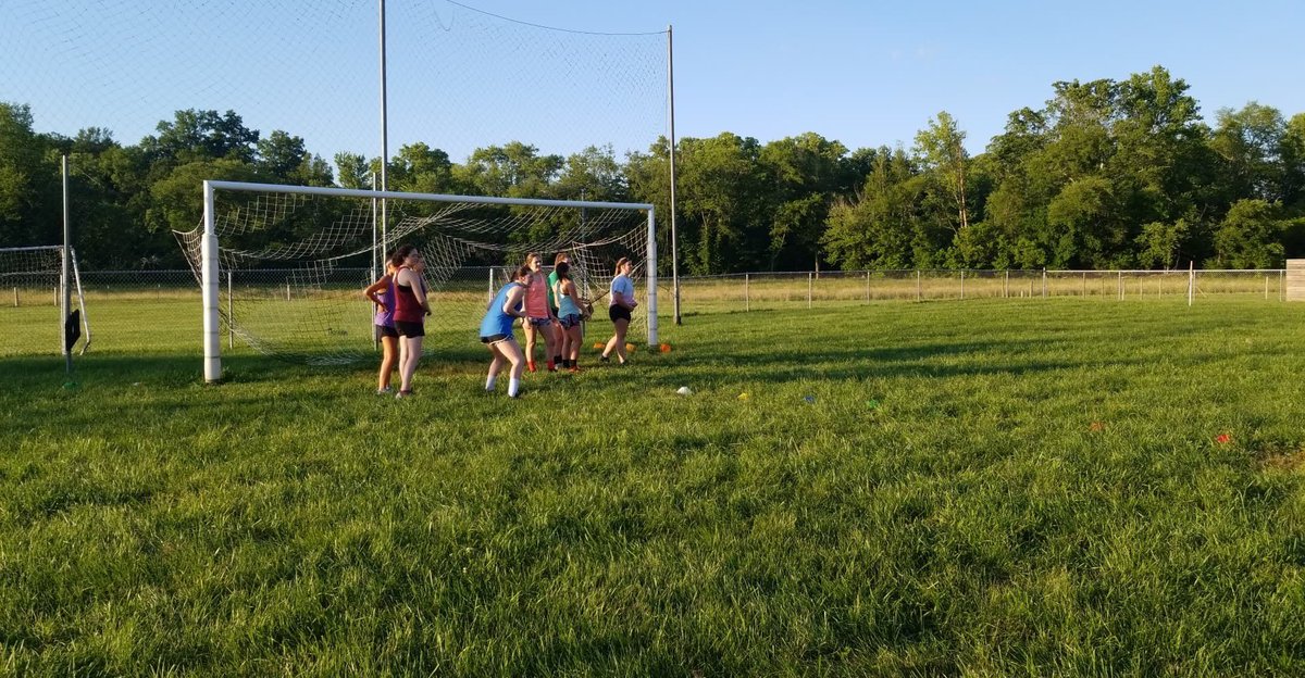 LincolnJournal's tweet photo. ⚽️A big turnout for LCHS Lady Panther conditioning this evening. Head Coach Dallas Plumley will boast a dozen seniors this coming season and plenty others.
More in print and online next week. @lchspride @GirlsSoccerLCHS #LincolnWV https://t.co/zPZSkIubFh