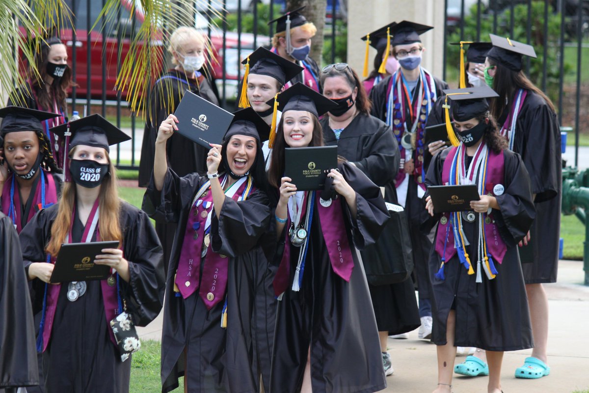 And that's a wrap on today's double header. Congratulations to the <a href="/HarrisonArtsFL/">Harrison School for the Arts</a> Class of 2020!