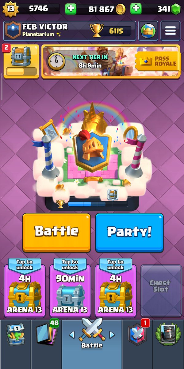 Victor49286406's tweet image. Hoy he ganado un torneo del nuevo clan @CorpPlanetarium, se van a venir cosas muy guapas, el premio era un pass royal y aqui tienen demostrado que es cierto, son serios.