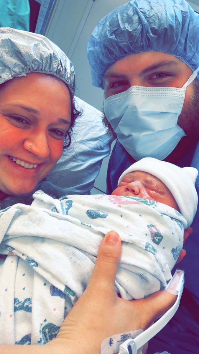 cbonbon13's tweet photo. 4 weeks early, very unexpected but we couldn’t be more happy. We love you so much Beau Anthony. 💙 welcome to the world baby. https://t.co/4b3jbZmCum