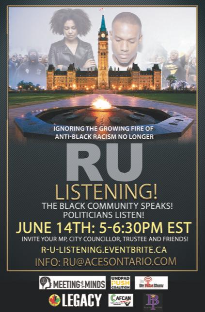 CafcanSocial's tweet photo. #RUlistening #blackcanadianvoices #Blacksspeak #politicianslisten https://t.co/3UioXWwM0B