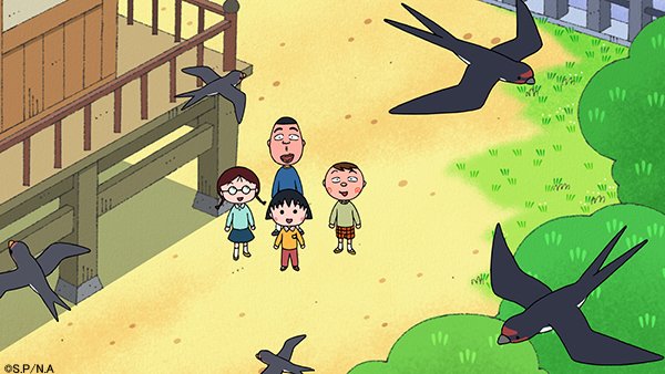 ライブ帰りの鳥貴族 一般 繋がったよ ちびまる子ちゃんで知るジャニオタさんあるあるハッシュタグ 推しまる子ちゃん まとめ Togetter