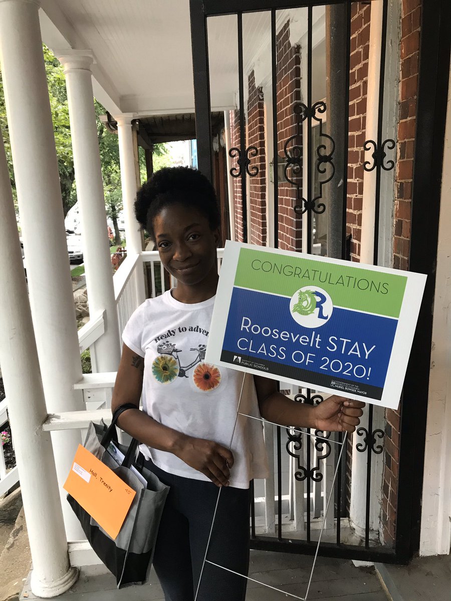GPSTAYDC's tweet photo. Congratulations to #RSTAY Class of 2020!! 🎊🎉🎊🎉🎊 Our administration and staff surprised our students with their caps, gowns and a few gifts to celebrate their achievement!!! #Classof2020 #STAYSTRONG #STAYREADY @DCCollegeCareer @DCPSChancellor https://t.co/GQzZ4CfQdE