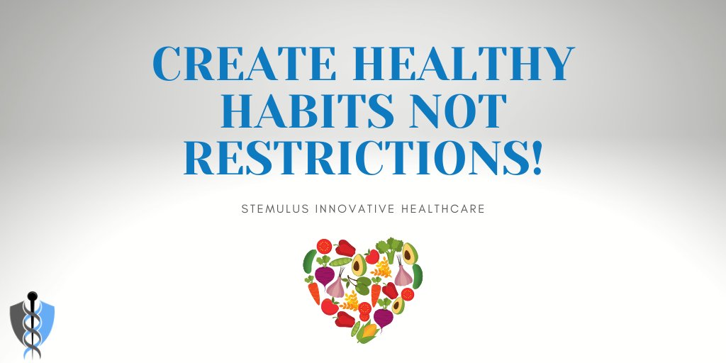 StemulusH's tweet image. Create healthy habits, not restrictions!

#health #healthyhabits #healthawareness #healthychoices #healthylifestyles #wellness #nutrition #healthyyou #healthyliving #healthy #wellnessprogram #healthybody