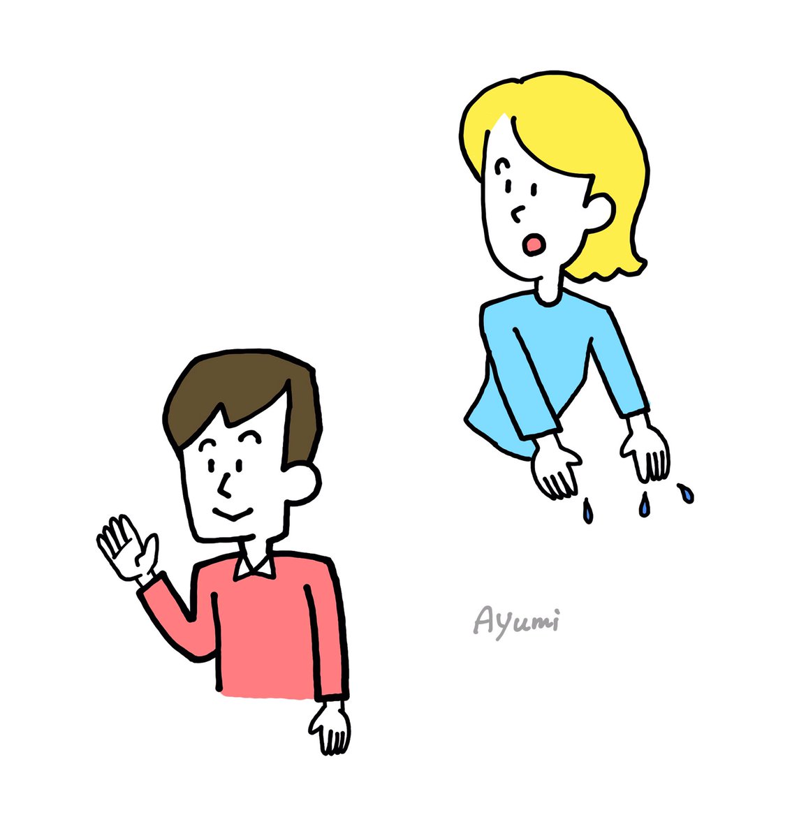 kuroki_ayumi's tweet photo. お仕事だとこんな感じの描いております。

#illustration  #illustwork 
#イラストレーション #イラスト #絵 #感情　#視覚化　#気持ち　#イラストワーク　#仕事 https://t.co/HSEHU56AlF