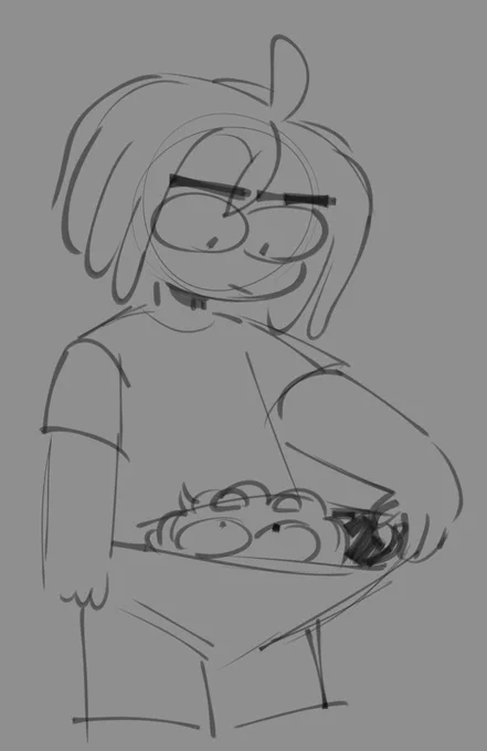 i have a ton of good memories and doodles from group chats x) also me living in @Dreadish pants 