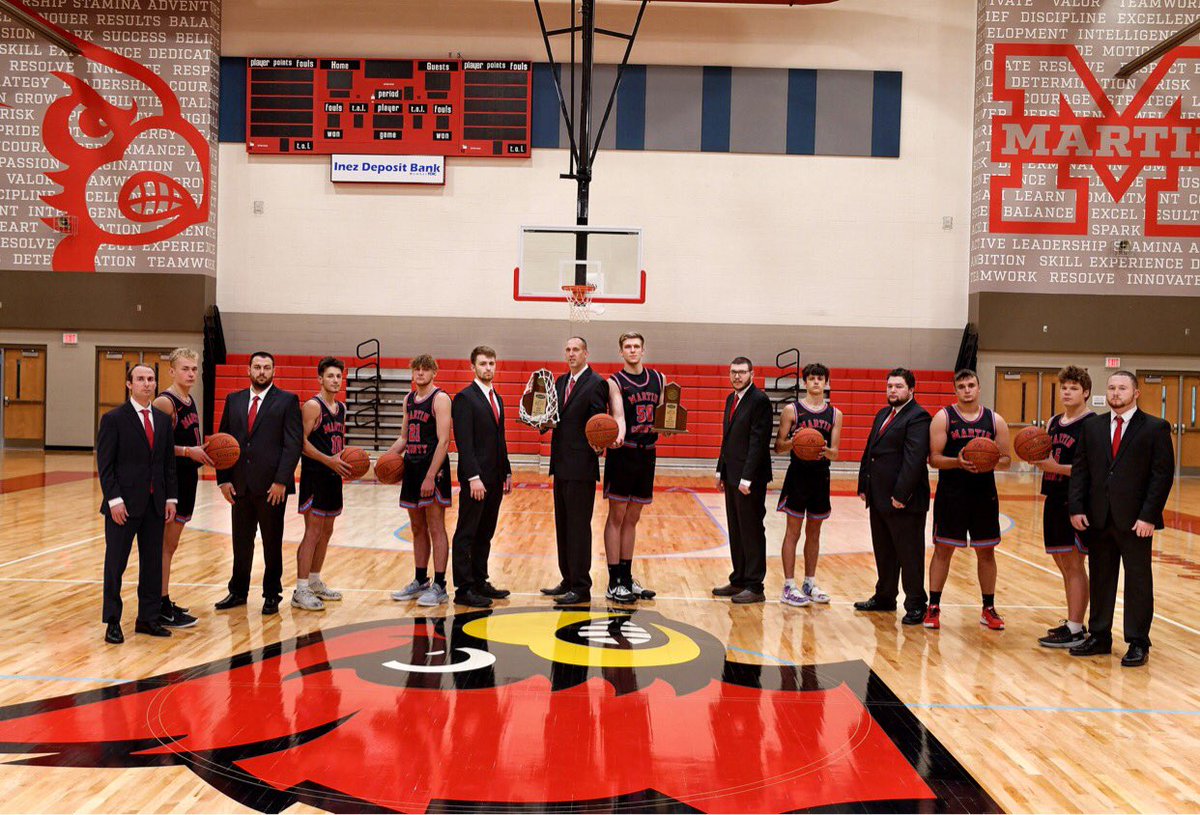 james_dena's tweet photo. 15th Region Champions #OurYearMC @Trey50James @MartinCoBball @jjjames41 @Brady_dingess1 https://t.co/z6aVPU1eoc