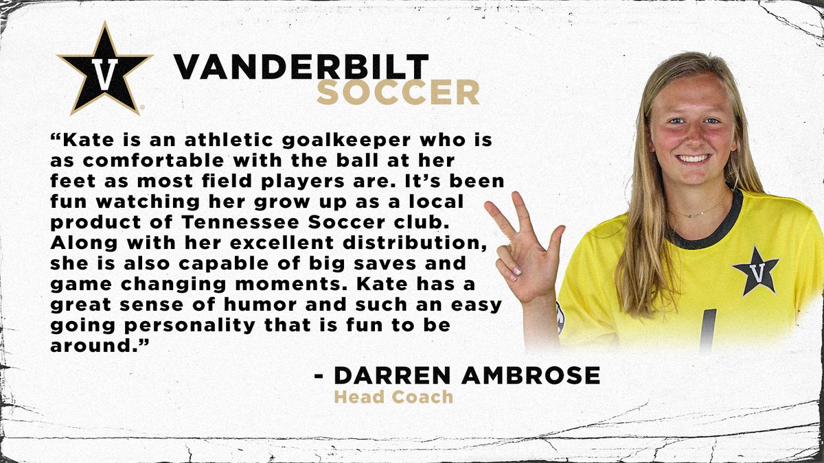VandySoccer's tweet photo. 🗣 @Darren__Ambrose gives his take on the goalkeeper out of Brentwood, Tenn.
#AnchorDown https://t.co/eWVgMCBiVS