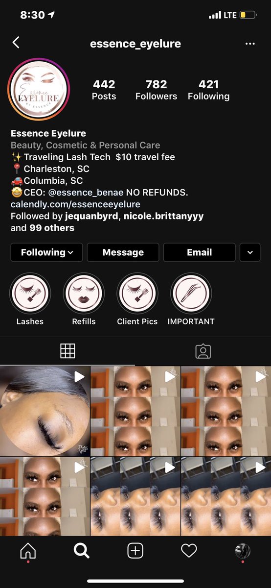 Essence_24's tweet photo. Hello 💕My name is Essence and I am the CEO of Essence Eyelure ! I specialize in individual mink eyelash extensions and I am based out of Charleston SC 🌴! I also travel to Columbia SC to service my clients!Please follow my business page on Instagram @essence_eyelure !RT RT RT 💕 https://t.co/6QzpUdBdtj