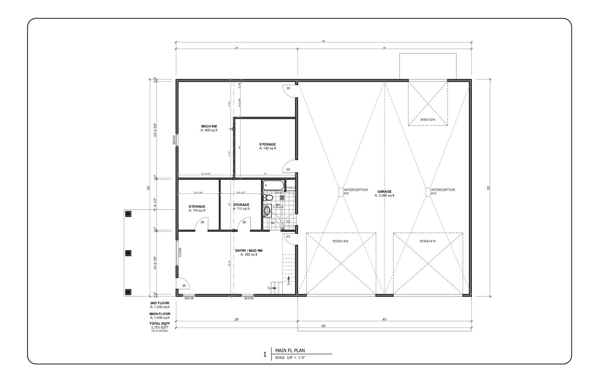 Large Shop with 2 Bedroom Living Quarters