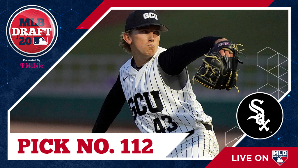 With their 4th-round pick (No. 112 overall) of the 2020 #MLBDraft, the #WhiteSox select <a href="/GCU_Baseball/">Grand Canyon Baseball</a> RHP Kade Mechals.

Watch live: atmlb.com/2BE9EF5