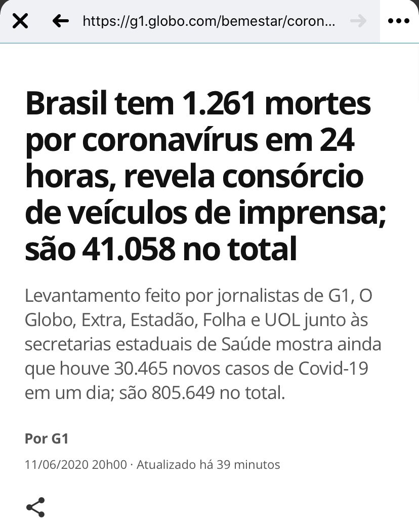 AlexMan40196687's tweet photo. Total casos 805.649
Novo casos 30.465
24 horas 1.261 mortes
Total mortes 41.058 
Ainda supportivers  sem cérebro @jairbolsonaro dizendo #bolsonaropor2022 🤣🤣 https://t.co/cJN6bFjJhb