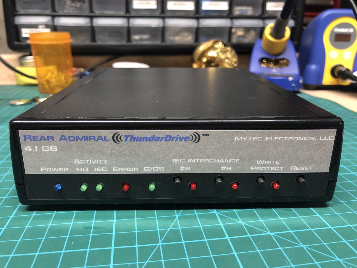 CommodoreKazz's tweet photo. Finally arrived. Been almost 4 months! Doing a SCSI2SD conversion this weekend.
#commodore64 #commodore #c64 #thunderdrive #CMD https://t.co/btBtkTkrBD