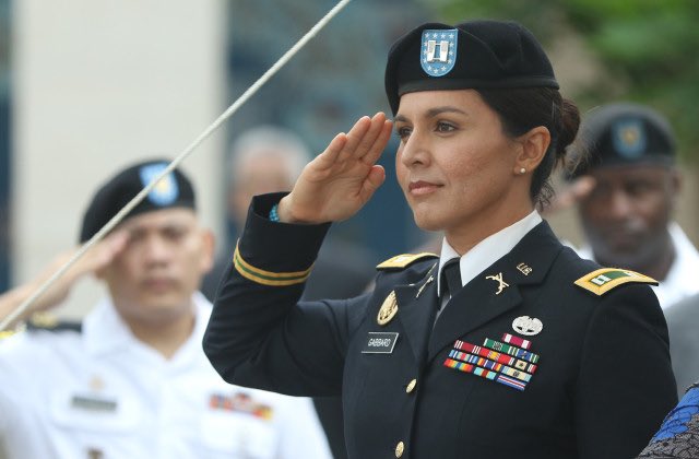 Case study #31 - Tulsi Gabbard:Yup, the Hindu nationalist with deeply Islamophobic views comes into the bingo book of collaborators. Check out her Science of Identity weirdness 