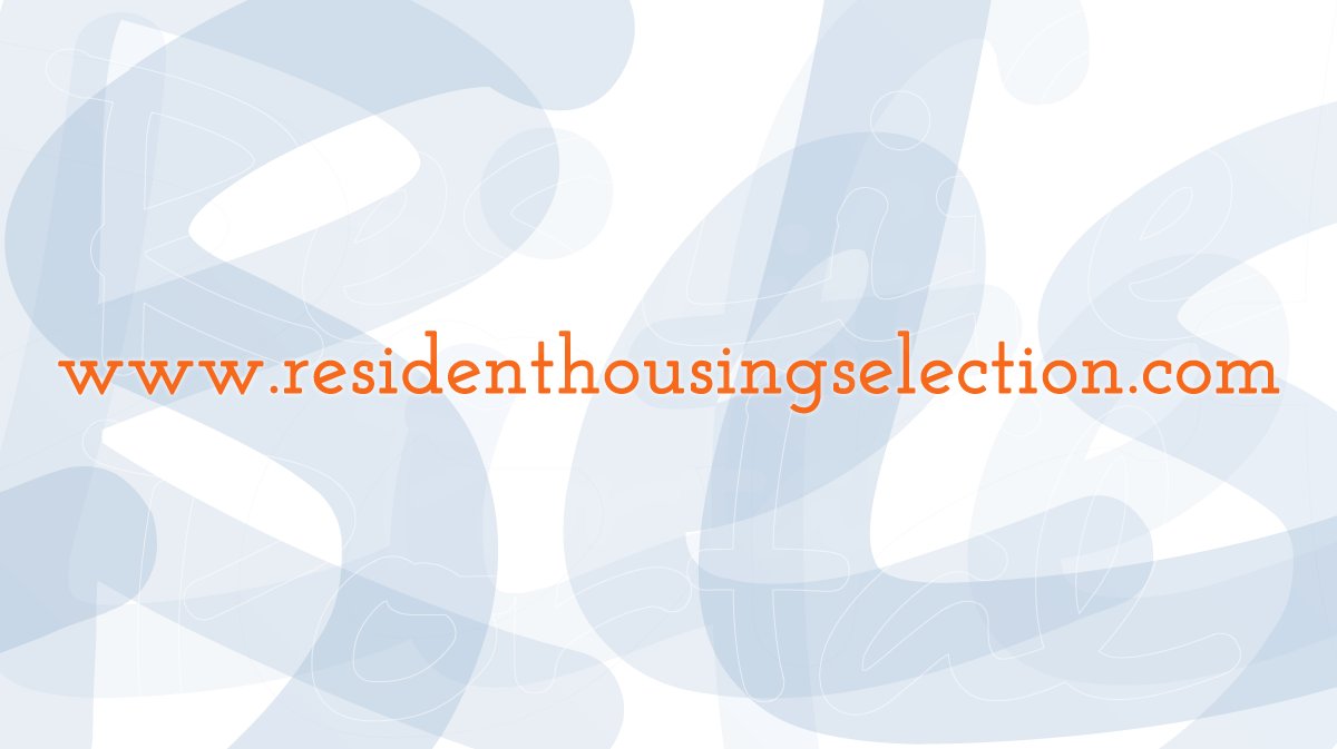 ResLifePortal's tweet photo. https://t.co/tb1fV8r1NA #reslife #residencelife #roomassignment #roomassignments #housingselection #housinglottery #sachat #studenthousing #campushousing https://t.co/dh2dyRw6ki