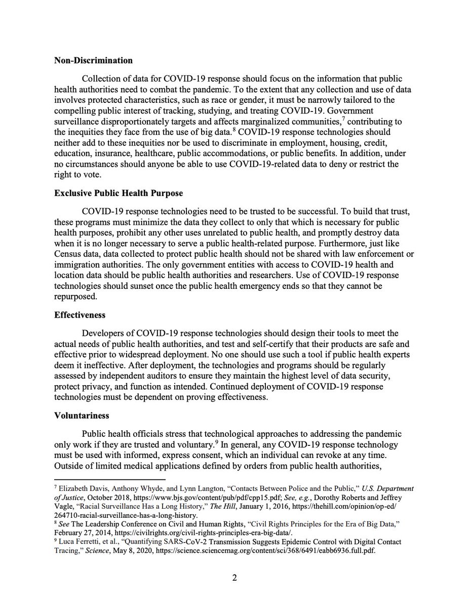 Screenshot of page 2 of the principles document. The full text is available through the link in the original tweet.