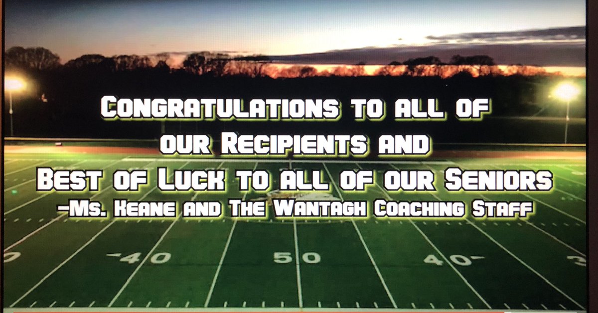 That’s a wrap...hope you enjoyed! ⚫️🟡#warriorstrong #foreverwarriors <a href="/WantaghSchools/">Wantagh Schools</a>