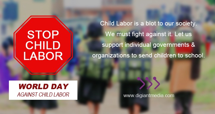 DigiantMedia's tweet photo. Now more than ever. Together we can. #WorldDayAgainstChildLabour #WorldDayAgainstChildLabor #childlabour #DigiantMedia #BeingDigizen #EducationForAll #RightToLiteracy https://t.co/VNiOjNrav3