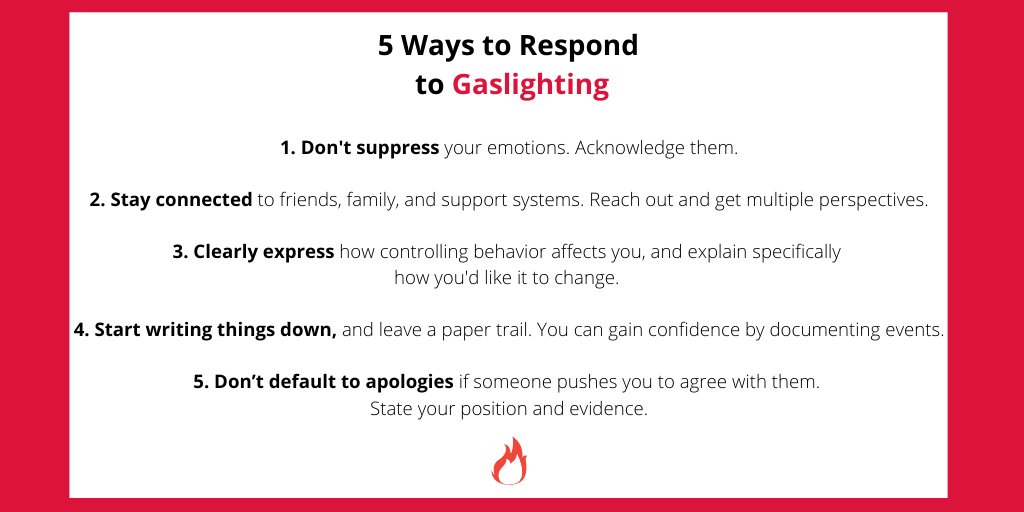 PsychToday's tweet image. How to respond to real-life attempts to gaslight you into questioning your sense of reality bit.ly/2Yctvmp