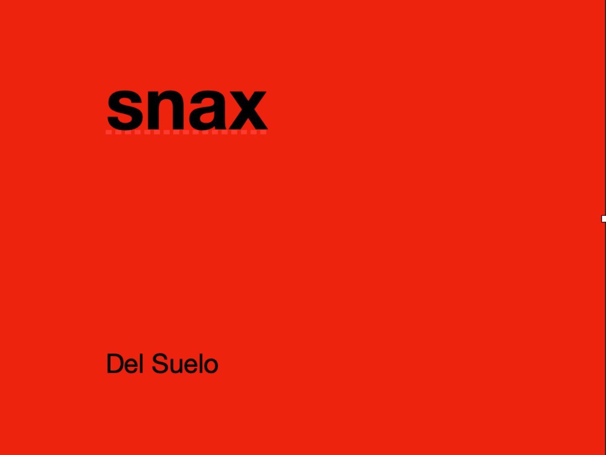 Introducing SNAX
A tiny poetry book by <a href="/del_suelo/">Del Suelo</a>
We're going to be printing copies based on pre-sales, so if you want one of these bad boys, order it while you can!

delsuelo.bandcamp.com

Sale will last until June 30. 
Thanks all. 
Wrist Shot Records and Books #diy #poetry