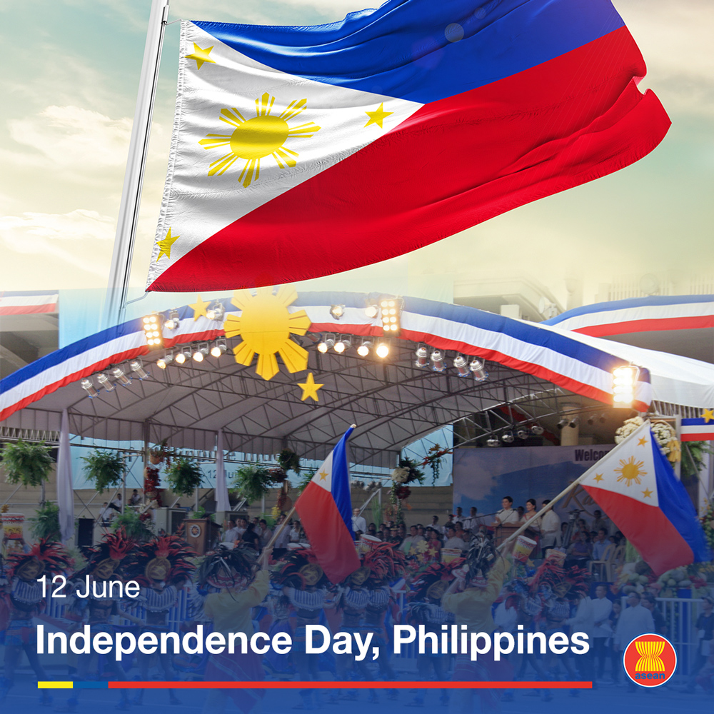 Asean Happy Independence Day To Our Filipino Friends 12 June 18 Marks The Day When Emilio Aguinaldo Proclaimed The Philippine Independence In Kawit It S Also The First Time The Philippine