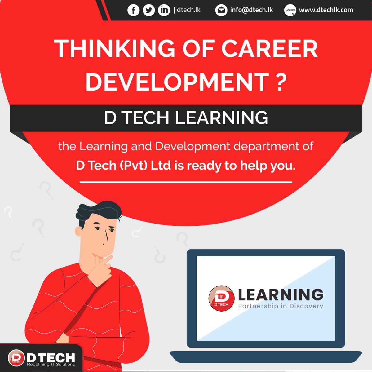 DTechsl's tweet photo. We provide corporate training to all management-level employees under different modules.

For more updates follow us on, 
Facebook: https://t.co/imz1US9tiO
Instagram:  https://t.co/QLq1b7rx5F
Linkedin: https://t.co/1wfbjy1Fsy
Youtube: https://t.co/hQ8A1RqEMT https://t.co/4hReRkxWT6