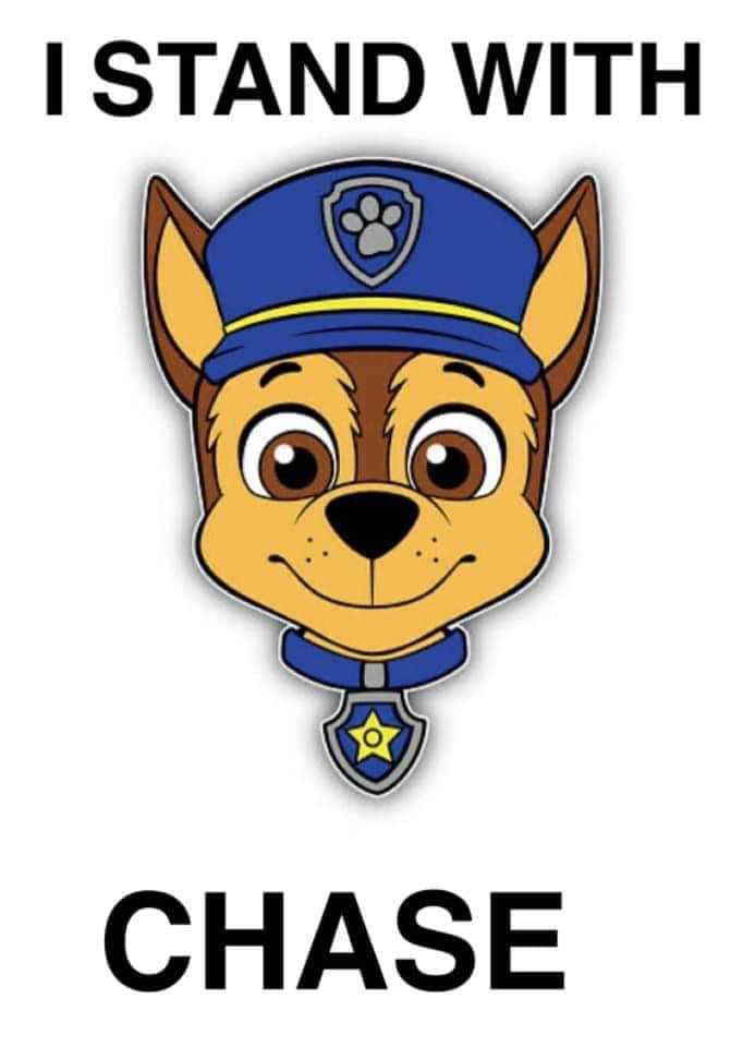 SealyDevon's tweet photo. I stand with Chase and Team @pawpatrol!!! #choosekind #SaveChase #pawpatrol #savepawpatrol https://t.co/AEqJXZ3TQI